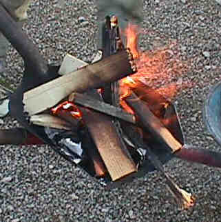 Feuer auf der Schippe (Gr&ouml;&szlig;e 17 Kb) 