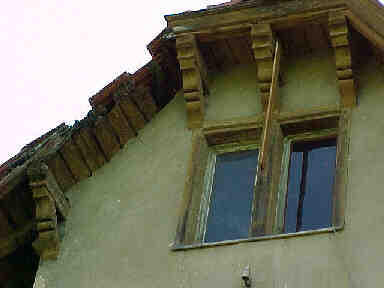 Bahnhof Dischingen - Giebel (Bildgr&ouml;&szlig;e ca. 8 Kb)