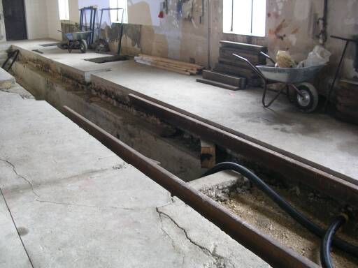 Schienen auf der Grube, Teil 1 (28 Kb)