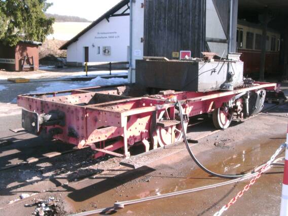 Das Fahrgestell (Größe 45 Kb)