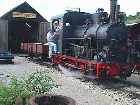 Lok 12 unter Dampf (Gr&ouml;&szlig;e 21 Kb) 