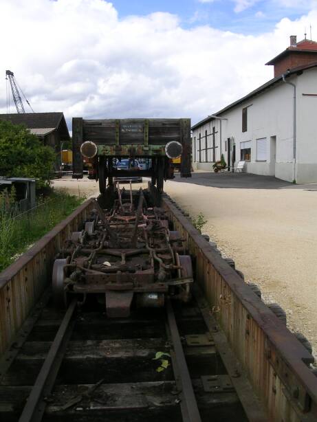 Die Rollbockgrube iAnsicht von hinten (34 Kb)