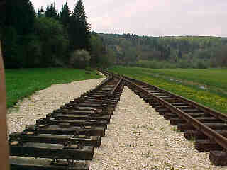 Ausfahrt S&auml;gm&uuml;hle Richtung Neresheim (9Kb)