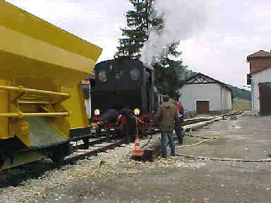 Vor der Abfahrt (Gr&ouml;&szlig;e ca. 13 Kb)