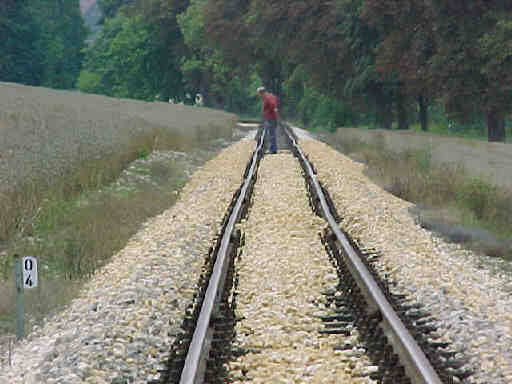 Geschottertes Gleis (Gr&ouml;&szlig;e ca. 22 Kb)