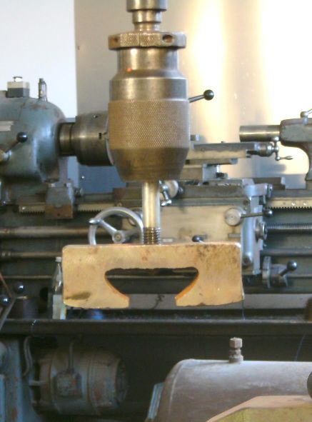 Spannvorrichtung in Arbeitsposition (Gr&ouml;&szlig;e ca. 78 kb)