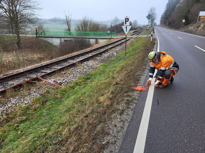 Vermarken der Gleislage (Gr&ouml;&szlig; 151 kb)