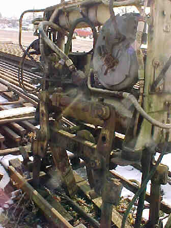 Stopfmaschine, vor Aufarbeitung - Gr&ouml;&szlig;e ca. 20 KB