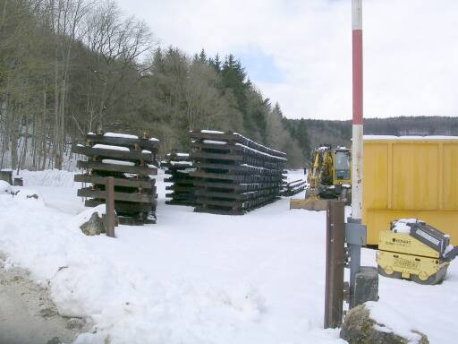 Jochstapel an der S&auml;gm&uuml;hle (Gr&ouml;&szlig;e ca. 26kB)