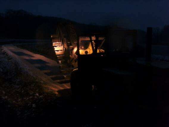 Nacheinsatz des Radladers (Gr&ouml;&szlig;e ca. 11 kB)