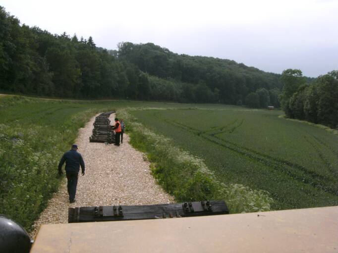 Die Baustelle in der &Uuml;bersicht  (Gr&ouml;&szlig;e ca. 37 kB)