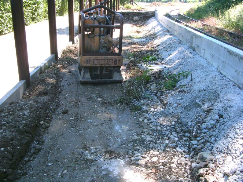 Bahnsteigbau Iggenhausen(Gr&ouml;&szlig;e ca. 126 kB)