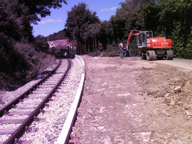 Bahnsteigbau Iggenhausen(Gr&ouml;&szlig;e ca. 126 kB)