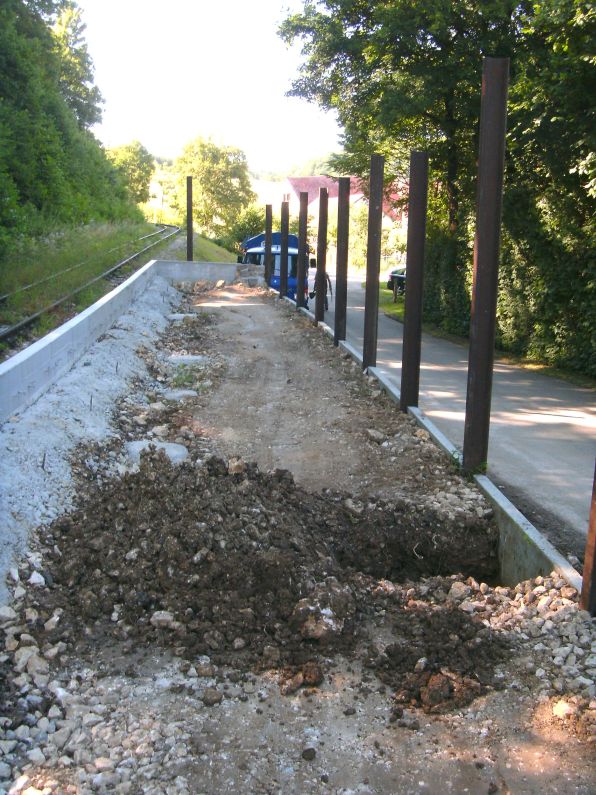 Bahnsteigbau Iggenhausen(Gr&ouml;&szlig;e ca. 126 kB)