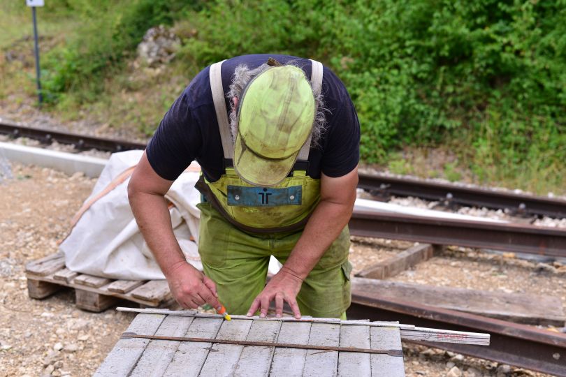 Bahnsteigbau Iggenhausen(Gr&ouml;&szlig;e ca. 87 kB)