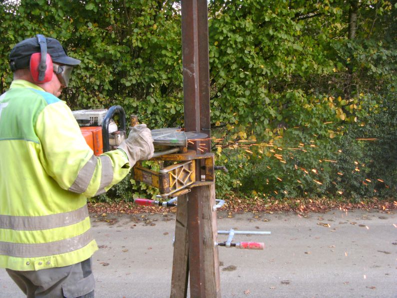 Bahnsteigbau Iggenhausen(Gr&ouml;&szlig;e ca. 118 kB)