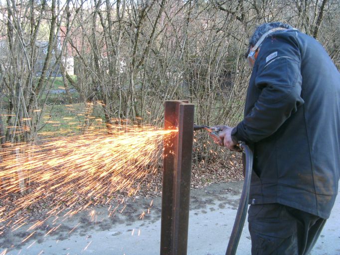 Bahnsteigbau Iggenhausen(Gr&ouml;&szlig;e ca. 103 kB)