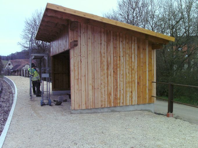 Bahnsteigbau Iggenhausen(Gr&ouml;&szlig;e ca. 79 kB)