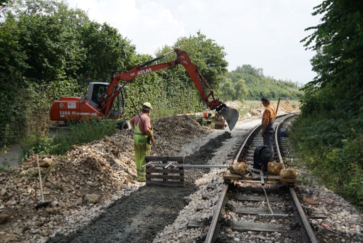 Bahnsteig Iggenhausen(Gr&ouml;&szlig;e ca. 102 kB)