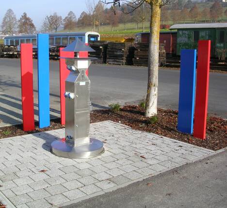 Ver- und Entsorgungsstation (Gr&ouml;&szlig;e ca. 39 kb)